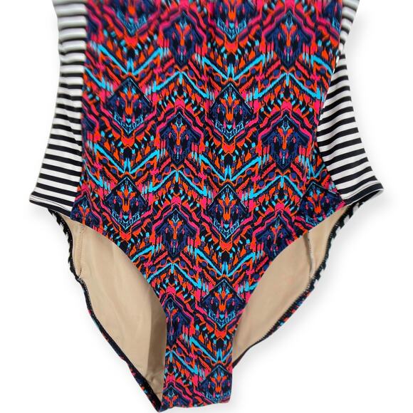 Tart Swimwear Collection Keyhole Cut Out Underwire Pushup Bra One Piece Swimsuit - Picture 4 of 13